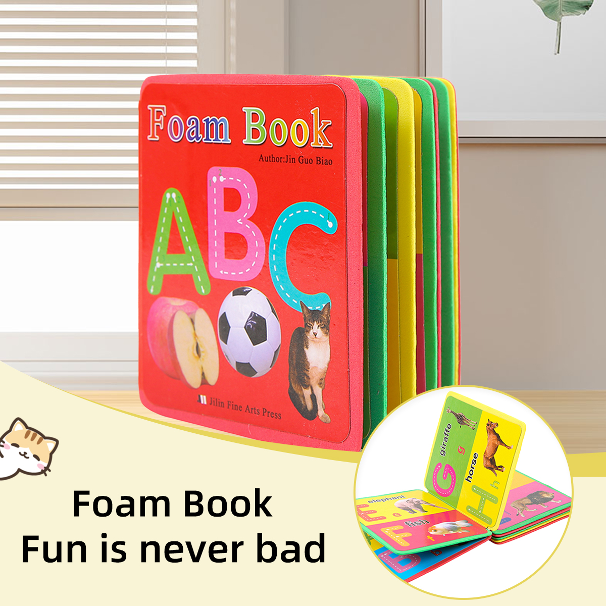 Party Games New Year - Children's English Eva Book Baby Cognitive
