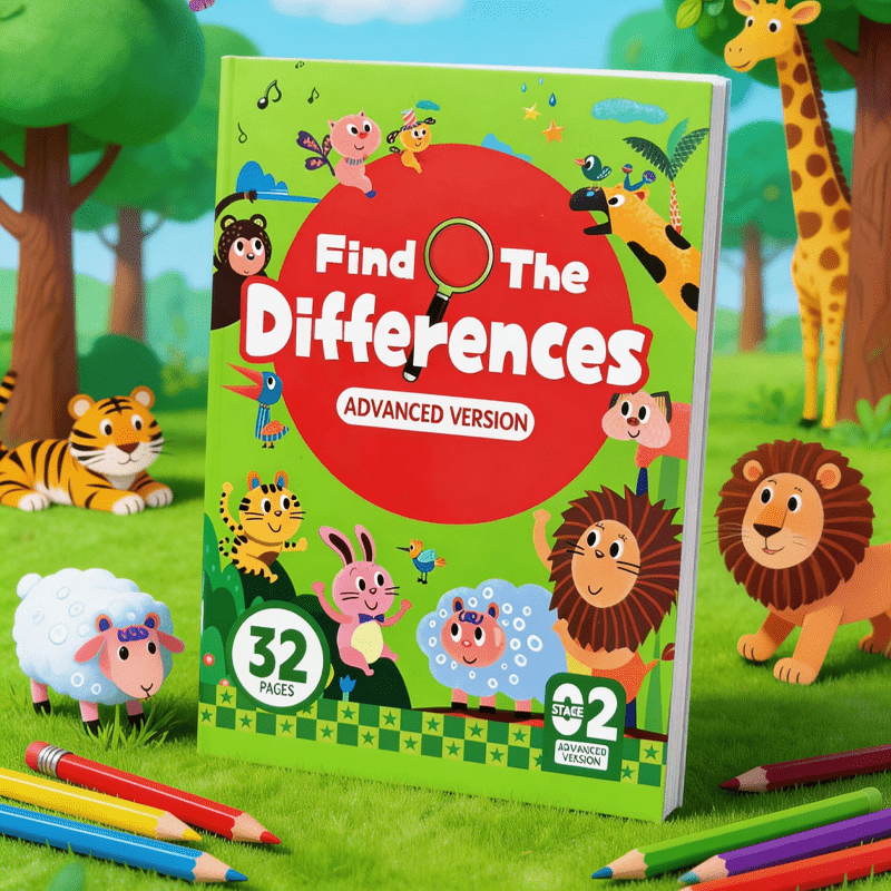 Party Games New Year - Fun Interactive Drawing Book Visual Discovery