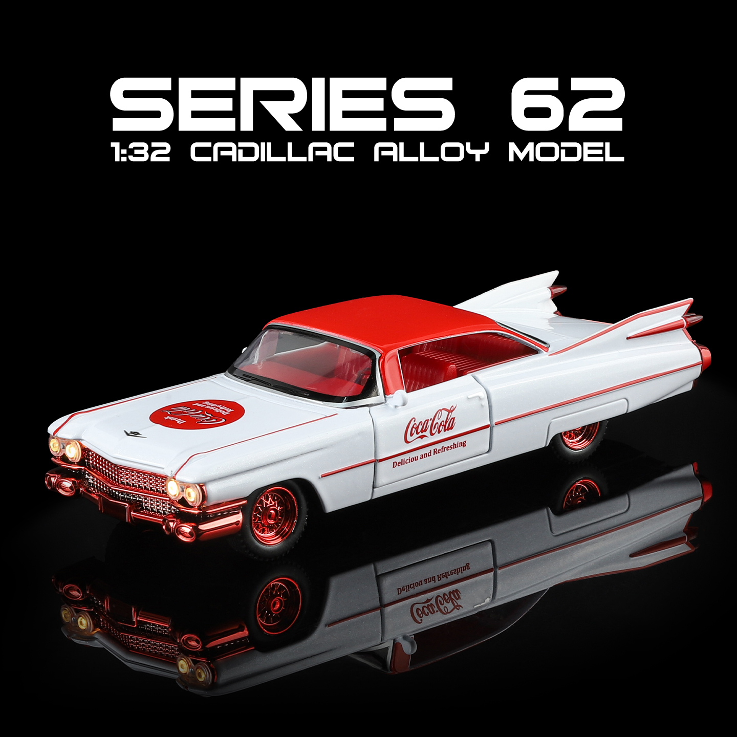 Party Games New Year - New Style 1:32 Nameplate base Cadillac
