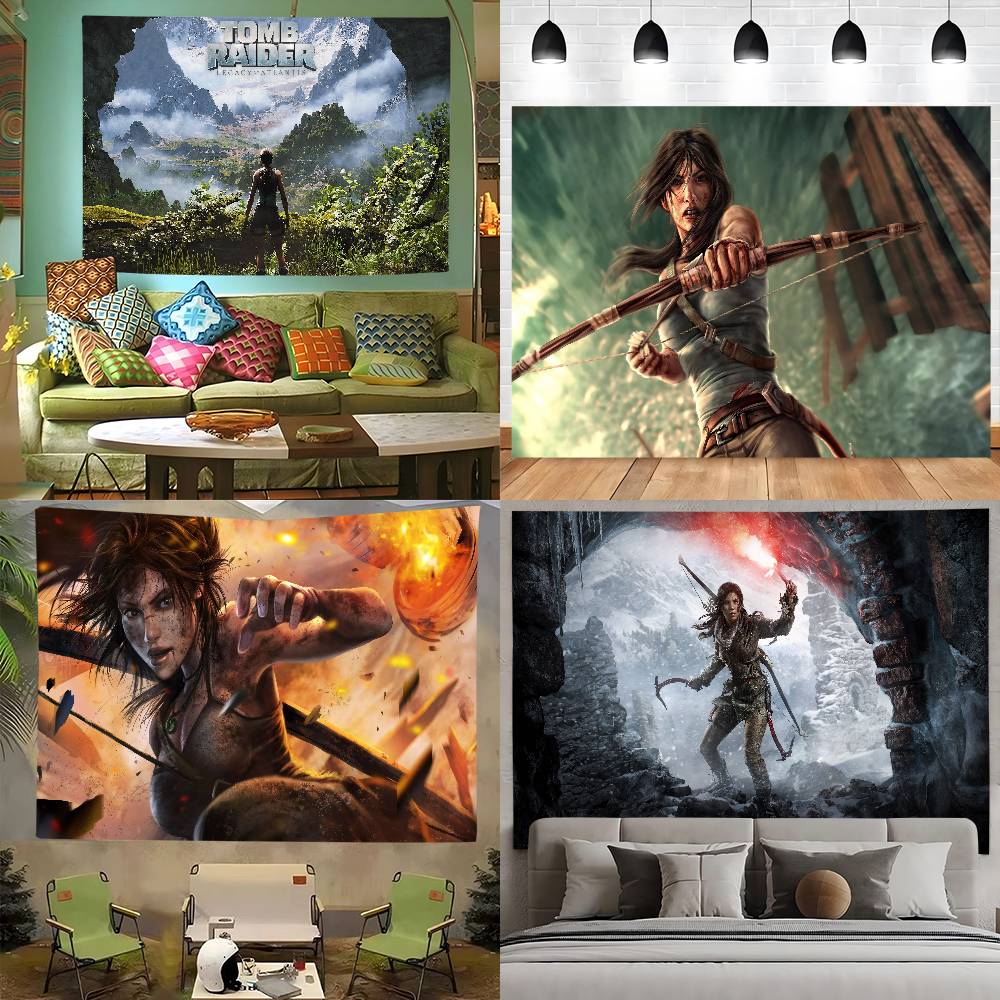 Party Games Stream - 1pc Tomb Raider Game Photography Background