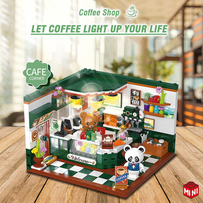 Party Games Shop - Street View Building Blocks Kids Toy