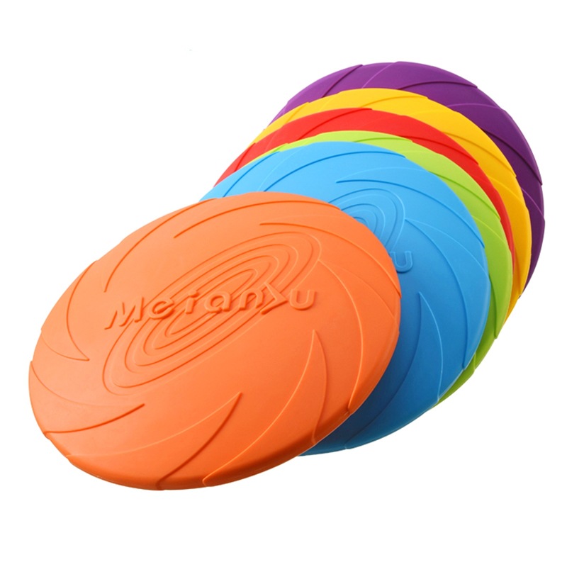 Frisbee Freestyle Disc - OUWO Dog Toys Upgrade Multifunctionality Multicolor