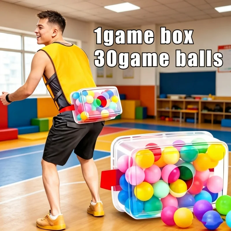 Party Games For 5 Year Olds Indoors - 30 Colorful Balls Shake Ball Box