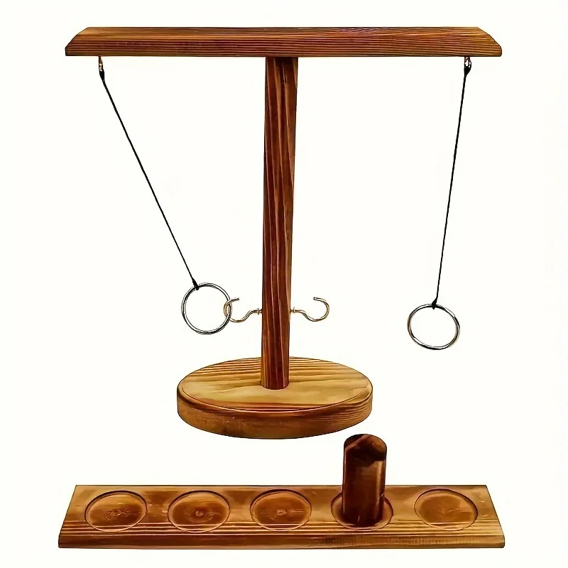 Party Games Quiz - Wooden Hook and Loop Ultimate Fighting