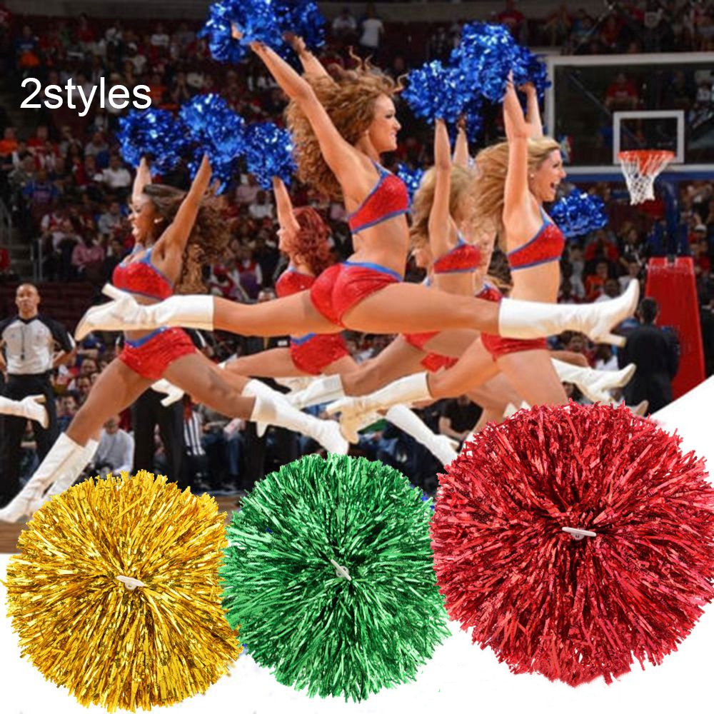 Party Games Competition - 1PC Double Hole Handle Game Pompoms