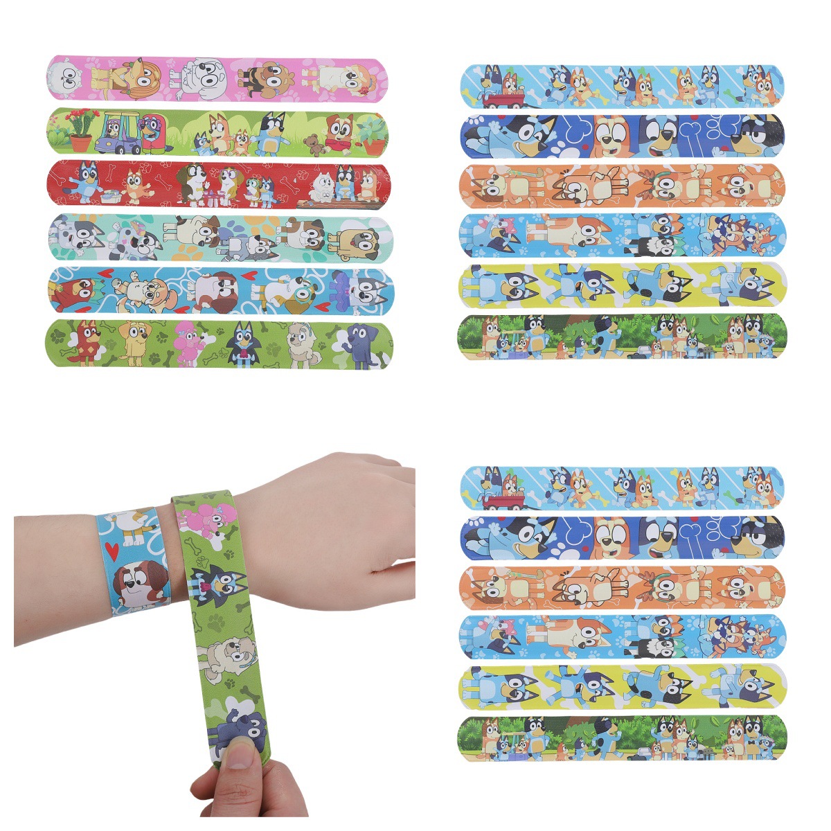 Party Games Questions - Bruyi Bluey Papa Ring Toy Bracelet