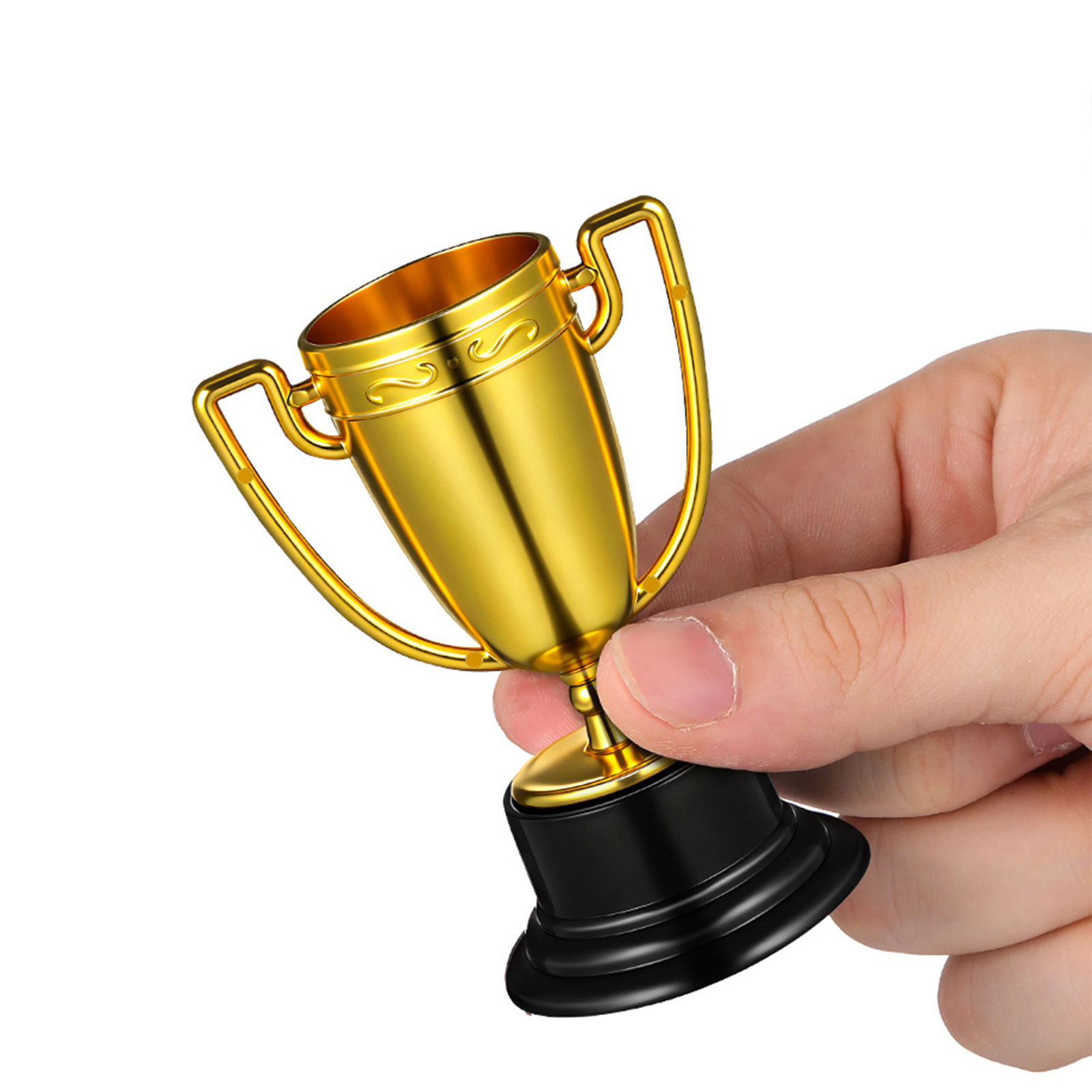 Party Games Competition - 12Pcs Mini Trophy Cups Gold Silver