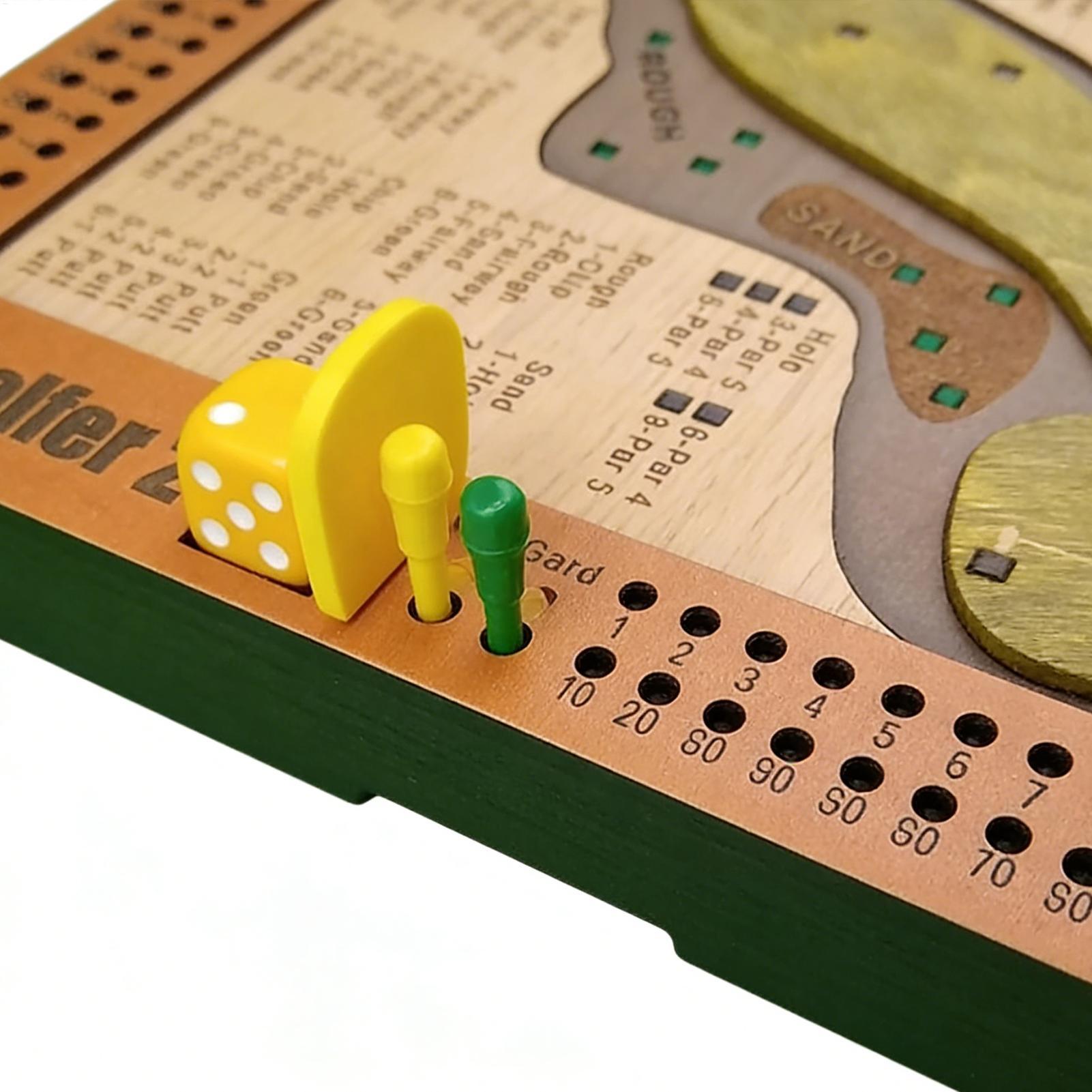 Golf Dice Game Wooden Challeng – Party Games Adults Indoor Bewertung und Preis