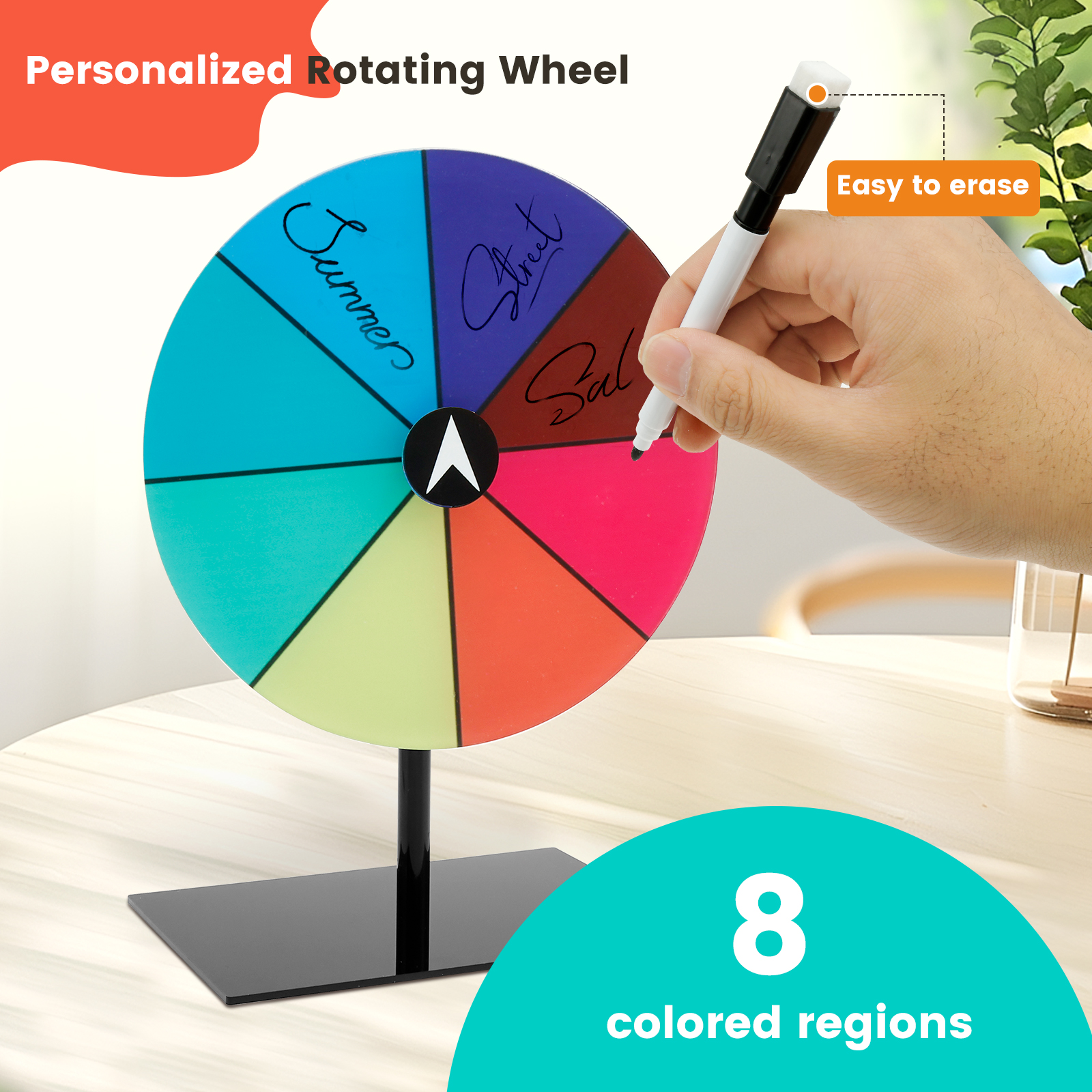 Tabletop Prize Wheel Dry Erase – Party Games Spin The Wheel Bewertung und Preis