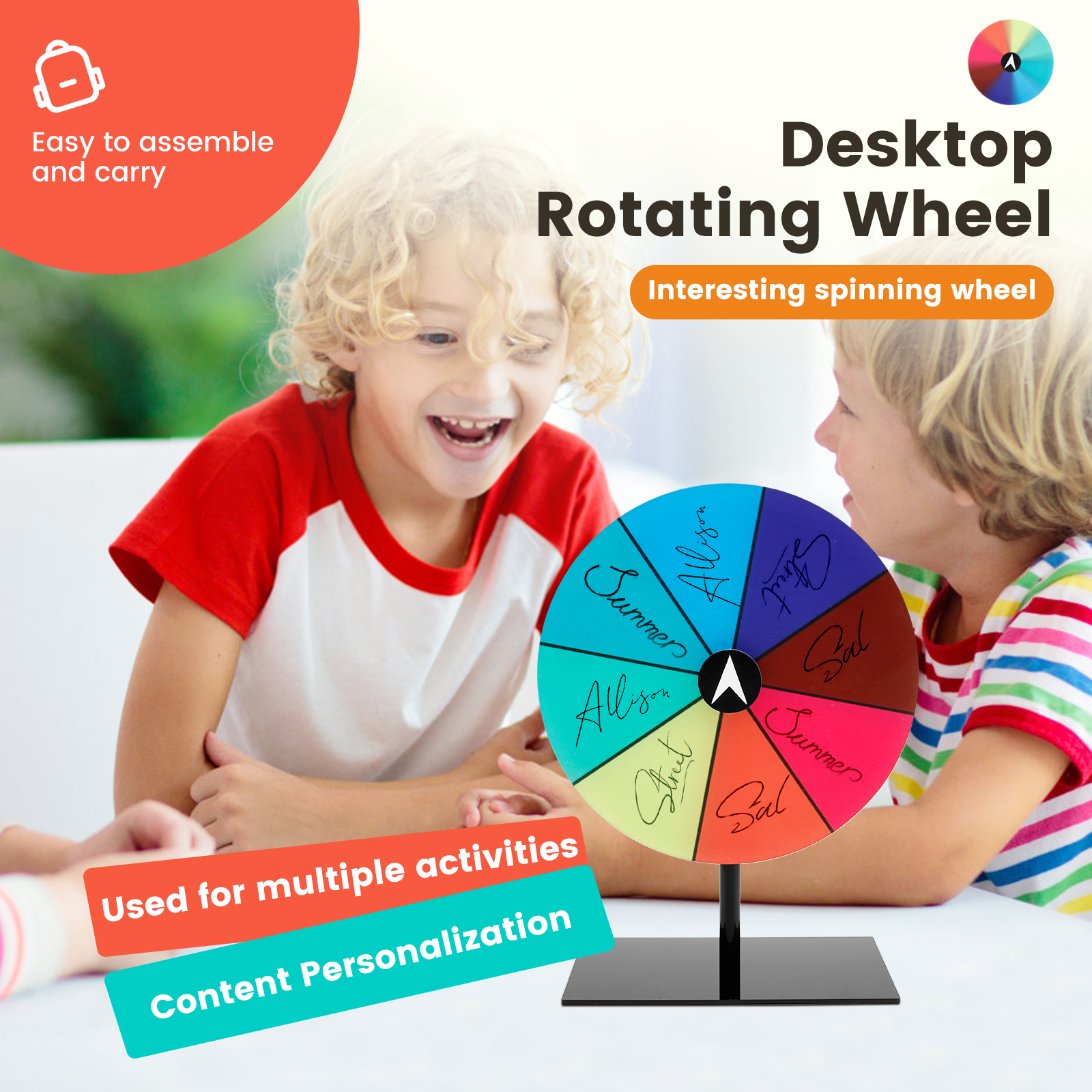 Tabletop Prize Wheel Dry Erase – Party Games Spin The Wheel Bewertung und Preis