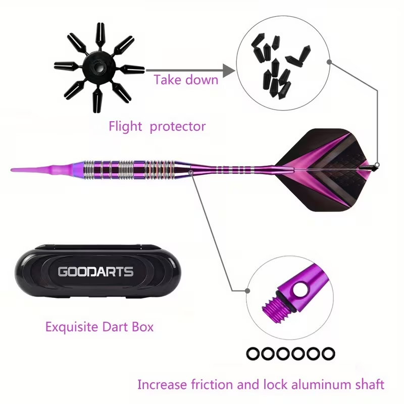 TRALOW Soft Tip Darts Set-with – Party Games Competition Bewertung und Preis
