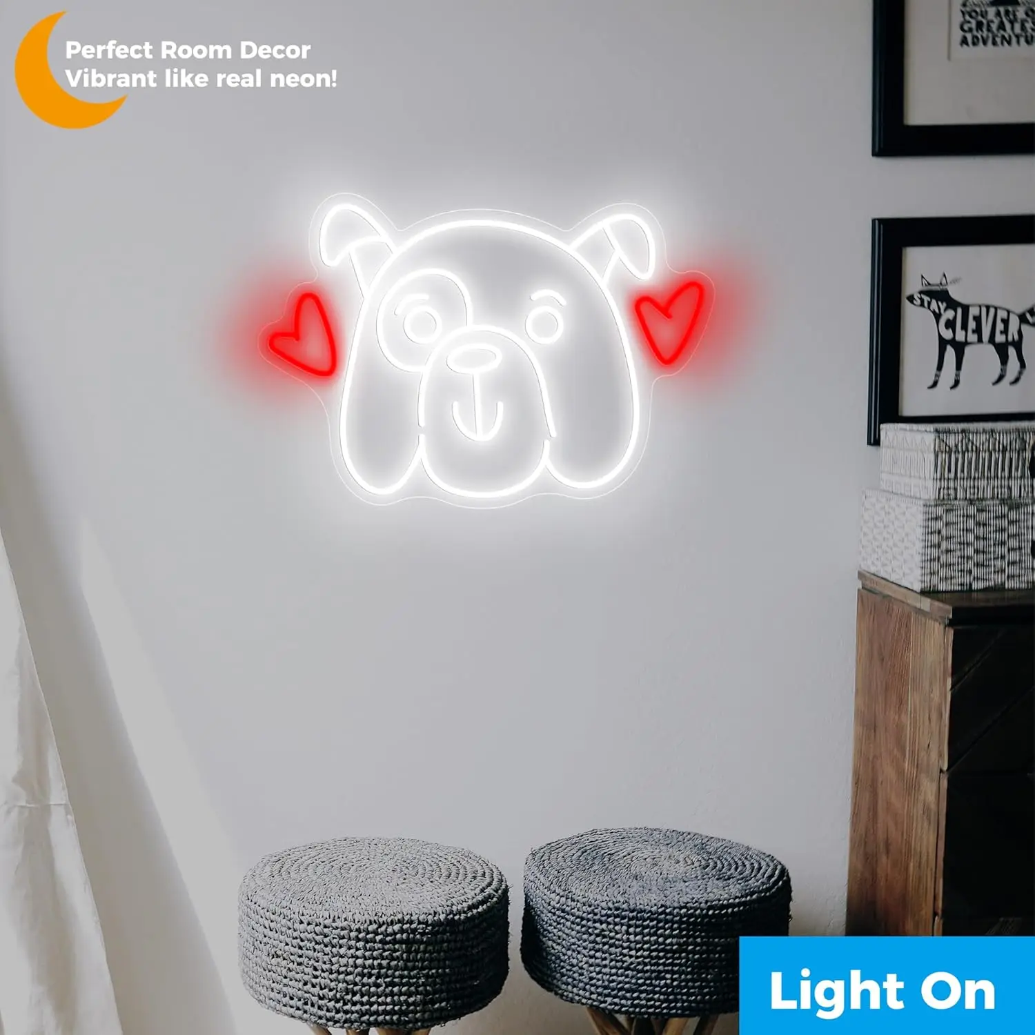 Love Dog Neon Sign LED Neon Li – Party Games Shop Bewertung und Preis