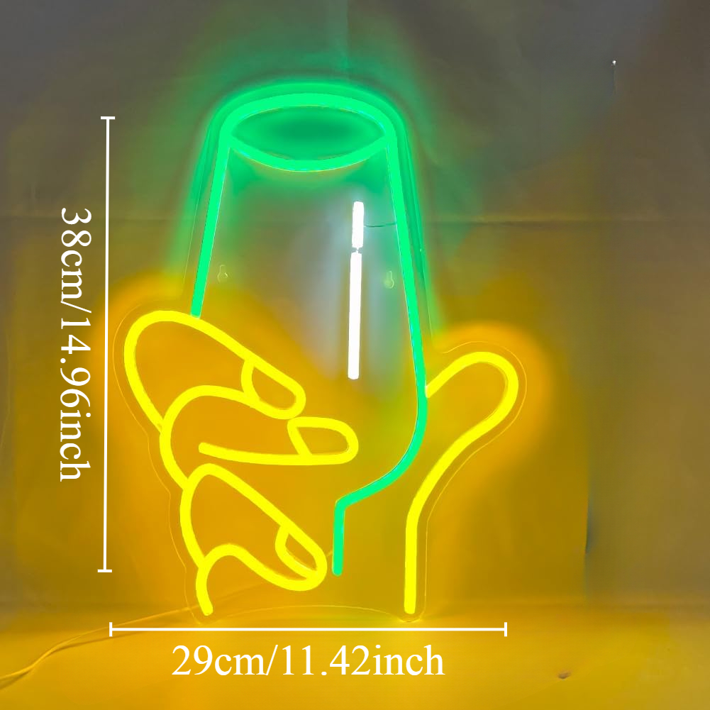 Wine Glass in Hand LED Neon Si – Party Games Shop Bewertung und Preis