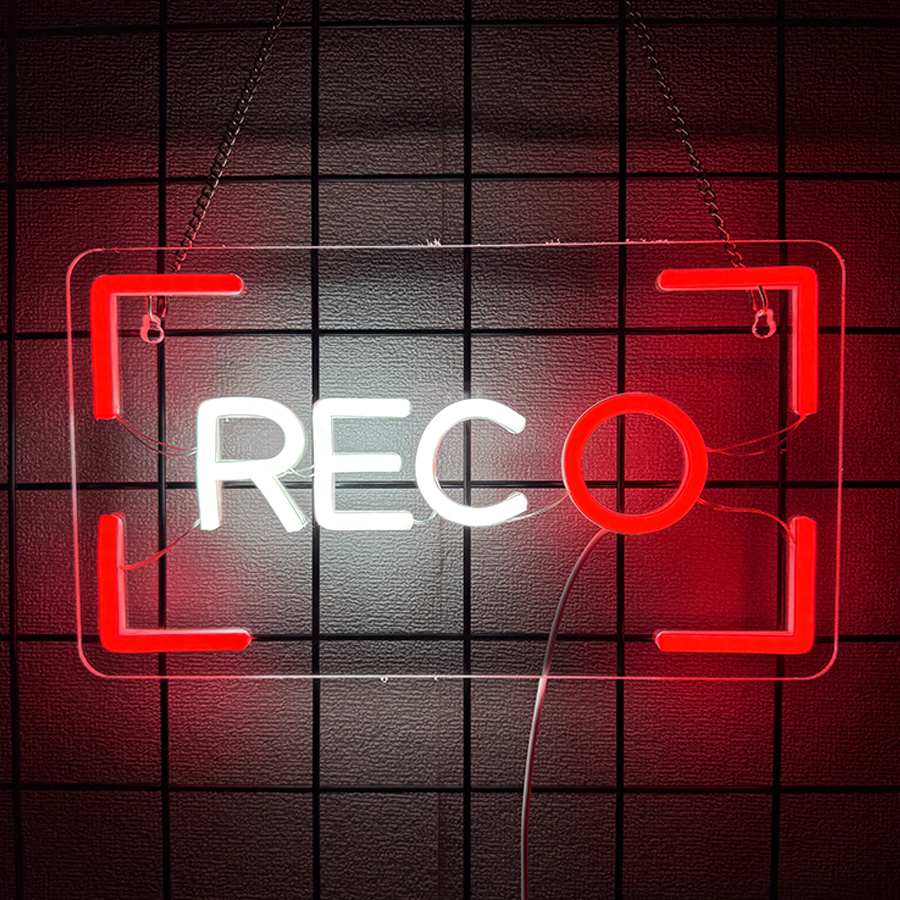 REC Neon Sign For Wall Decor,L – Party Games Stream Bewertung und Preis