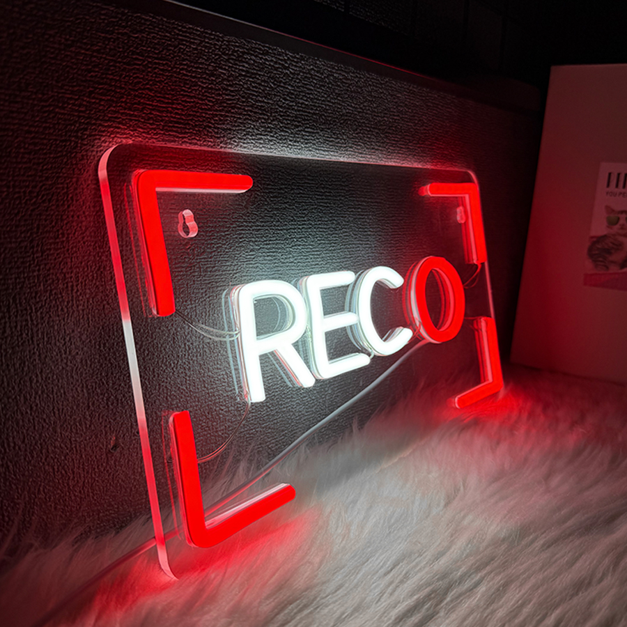 REC Neon Sign For Wall Decor,L – Party Games Stream Bewertung und Preis