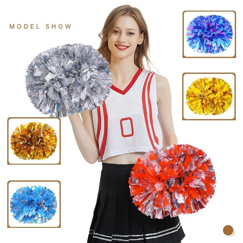 2pcs Cheerleading Pom Poms Gam – Party Games Competition Bewertung und Preis