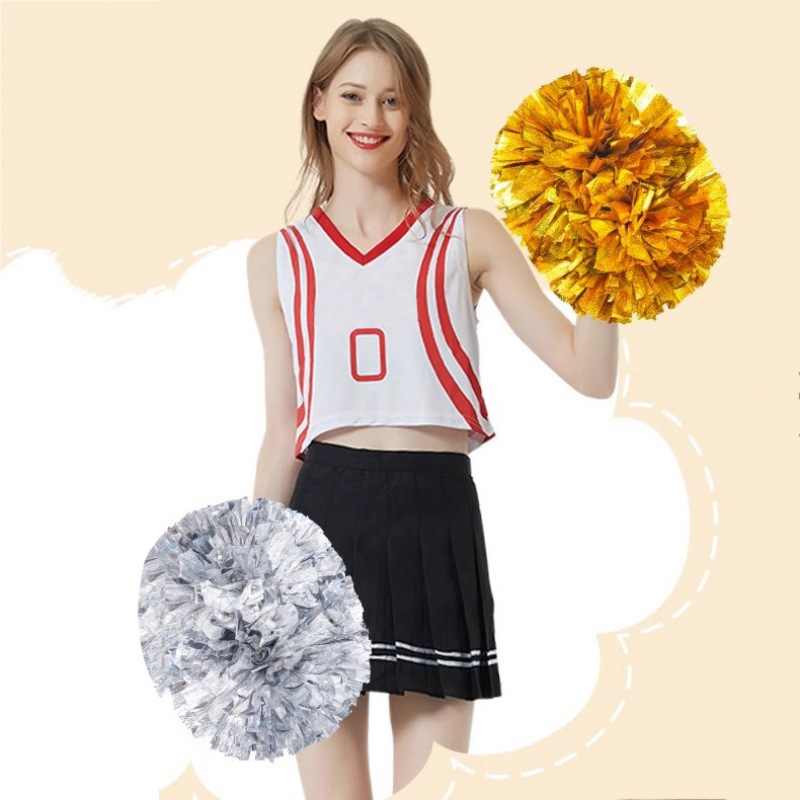 2pcs Cheerleading Pom Poms Gam – Party Games Competition Bewertung und Preis