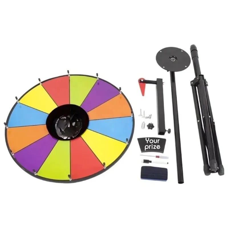 【2026】24-Inch Dry Erase Color  – Party Games Spin The Wheel Bewertung und Preis