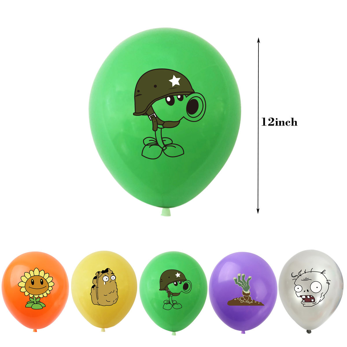 10Pcs 12inch Plants VS Zombies – Zombie Party Games Bewertung und Preis