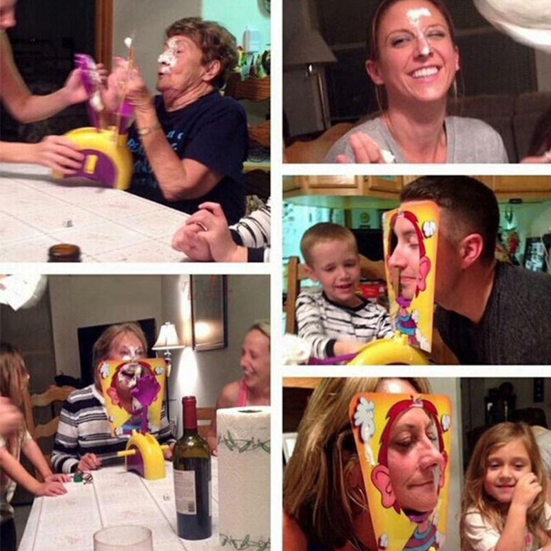 Pie Cream Face Game Family Par – Party Games Quiz Bewertung und Preis