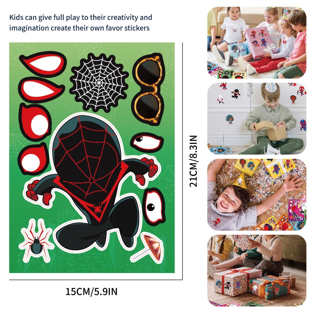 8/24pcs Spider Man  Puzzle Sti – Party Games Quiz Bewertung und Preis