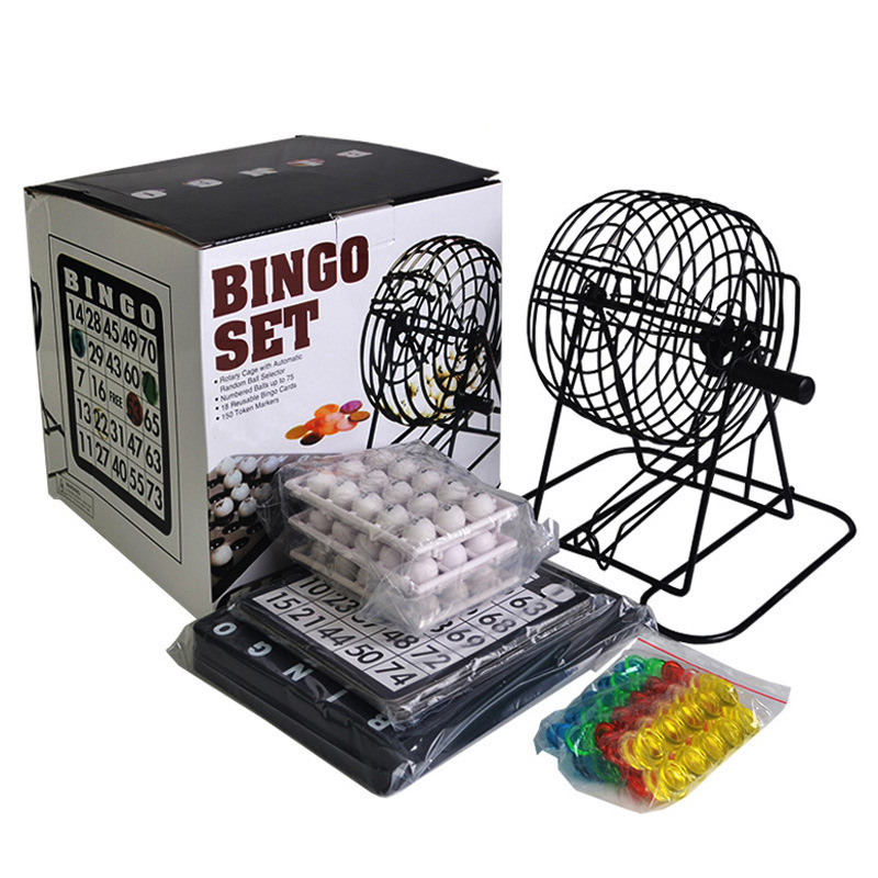 Bingo Lottery Machine Steel Bi – Party Games For Adults Large Group Bewertung und Preis