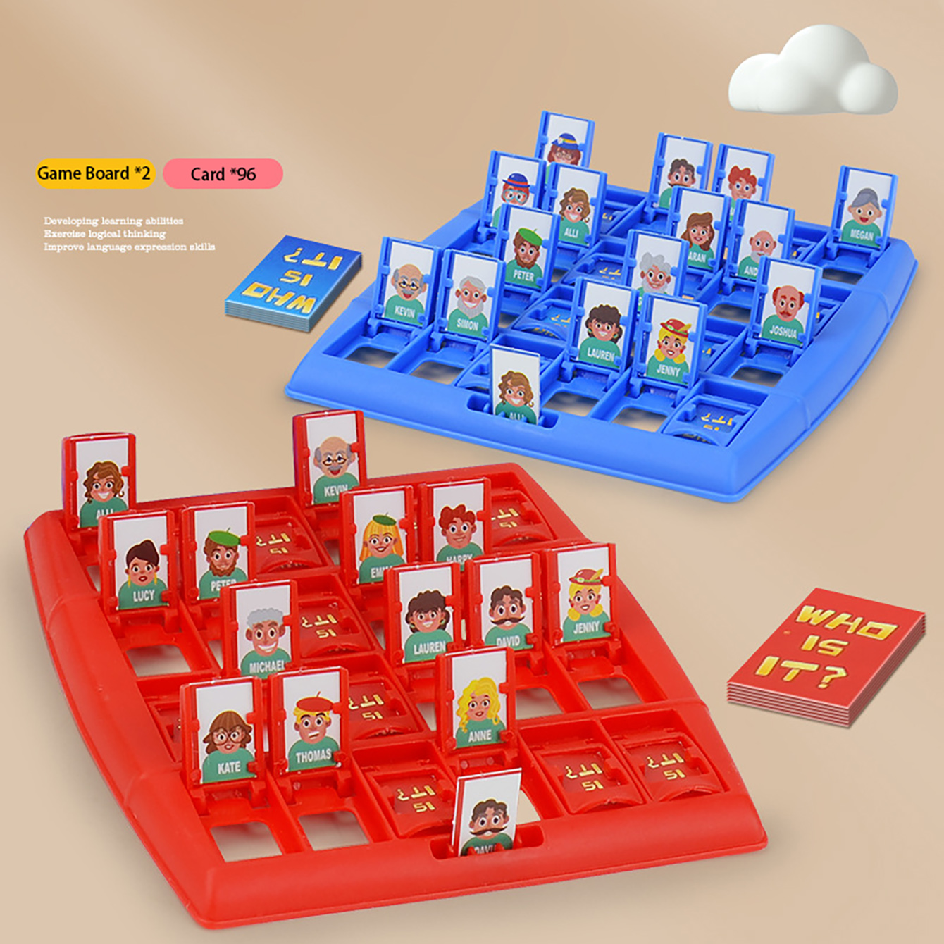 Family Guessing Board Game Who – Party Games Quiz Bewertung und Preis