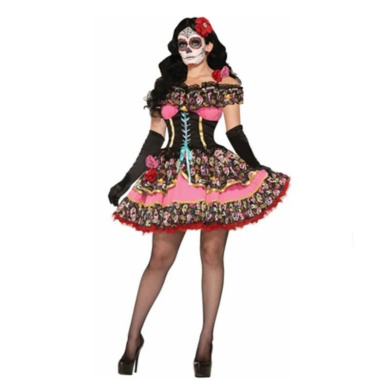 Mexican Day of The Dead Flower – Zombie Party Games Bewertung und Preis