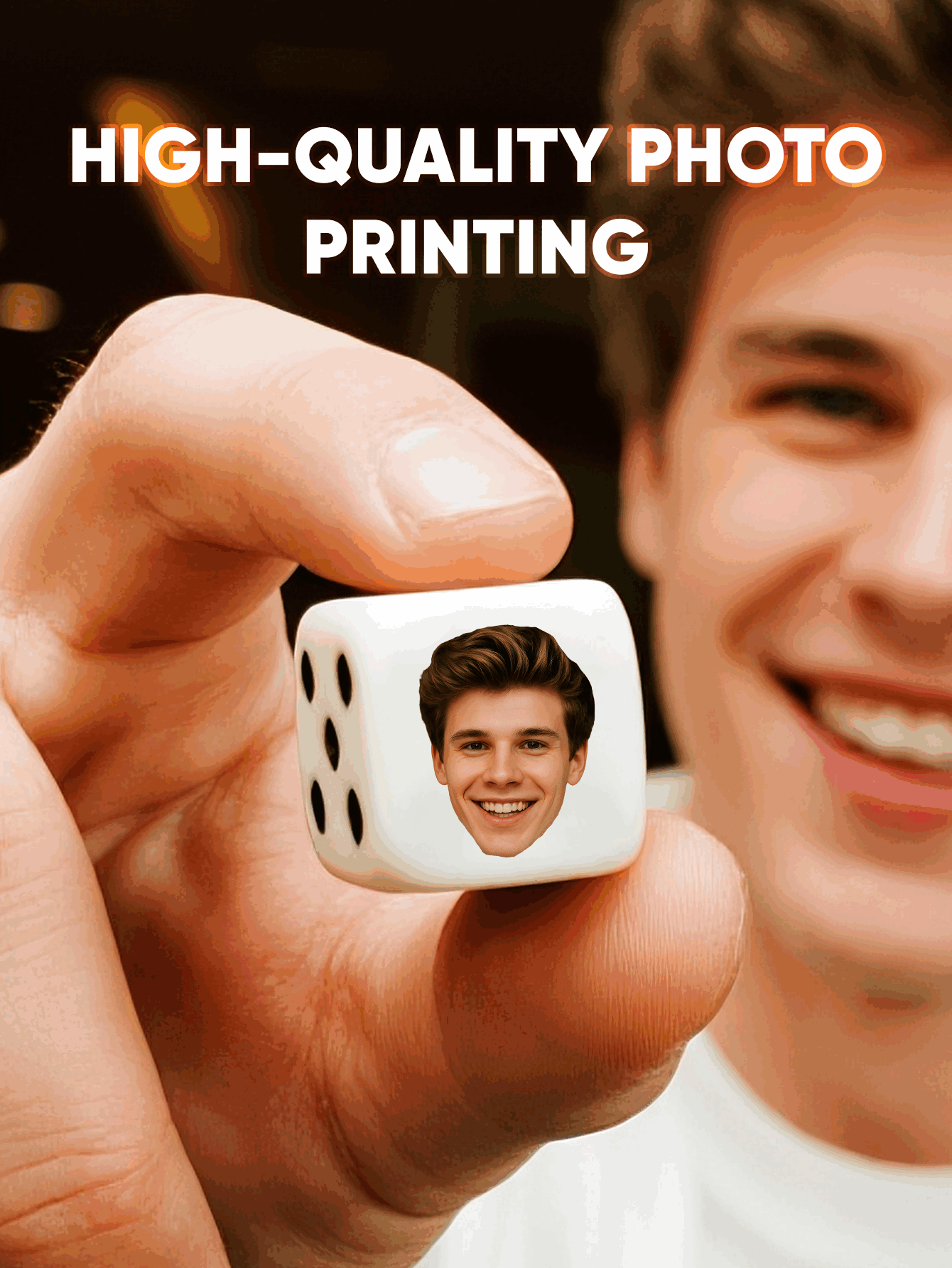 Custom Face Dice Personalized  – Party Games For Christmas Bewertung und Preis