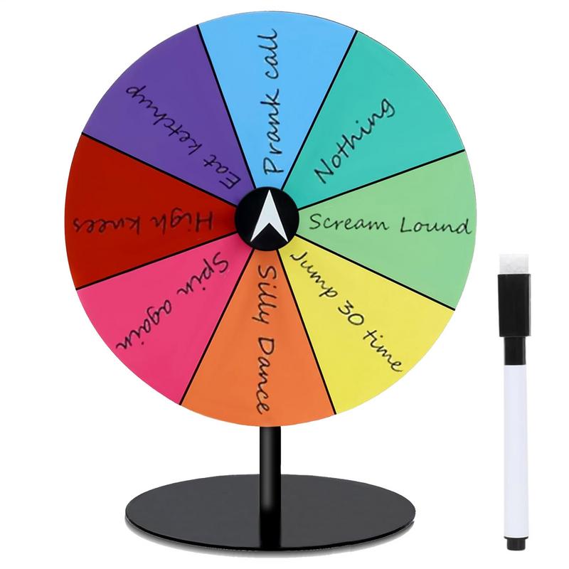 Prize Wheel Spin Tabletop Fort – Party Games Spin The Wheel Bewertung und Preis