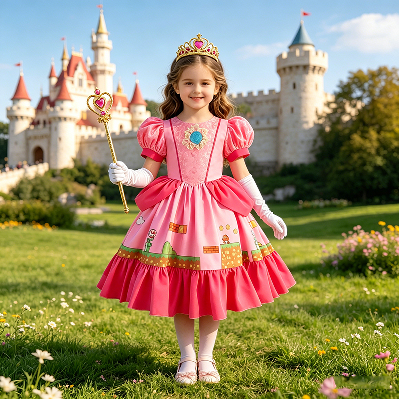 Princess Peach Costume Dress w – Party Games Quiz Bewertung und Preis
