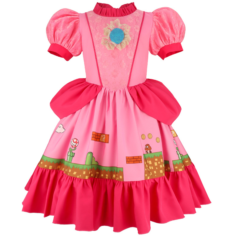 Princess Peach Costume Dress w – Party Games Quiz Bewertung und Preis