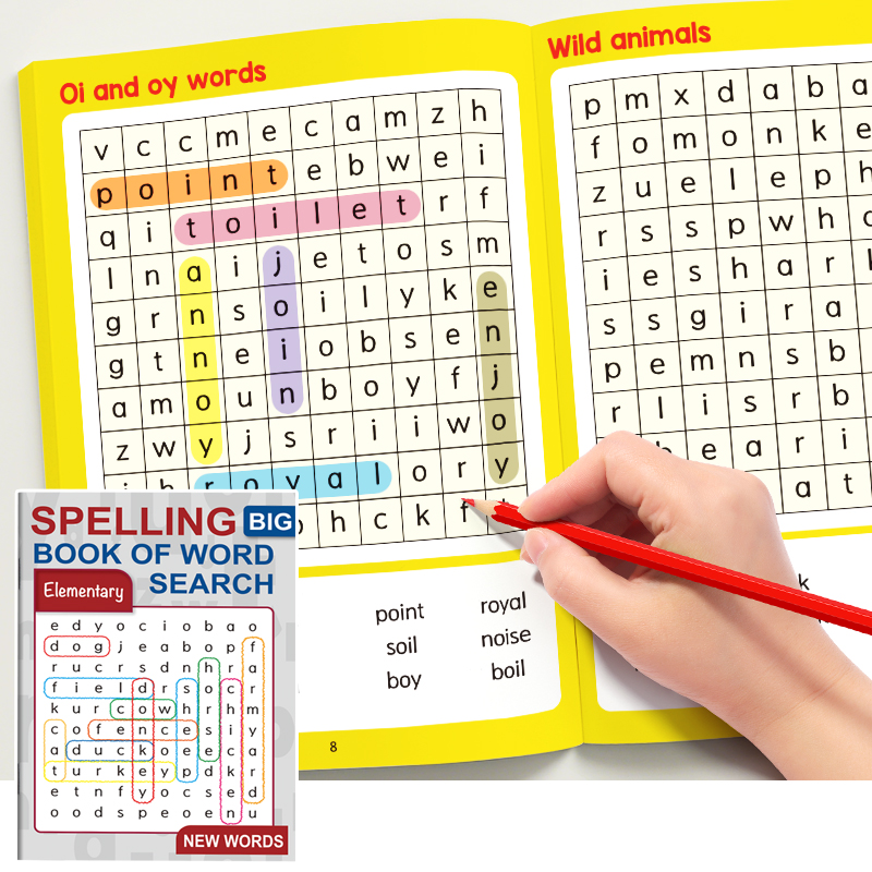 32-Page Word Search Game Book, – Party Games New Year Bewertung und Preis