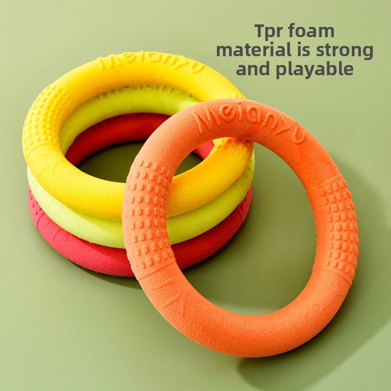 Bite-resistant soft pull-ring  – Frisbee Freestyle Disc Bewertung und Preis