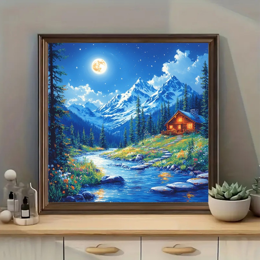 Moonlight Snow Mountain Cottag – Party Games Stream Bewertung und Preis