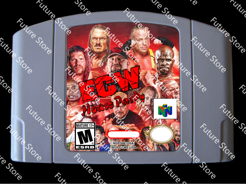 64 Bit Games ** ECW House Part – Party Games Nintendo Bewertung und Preis