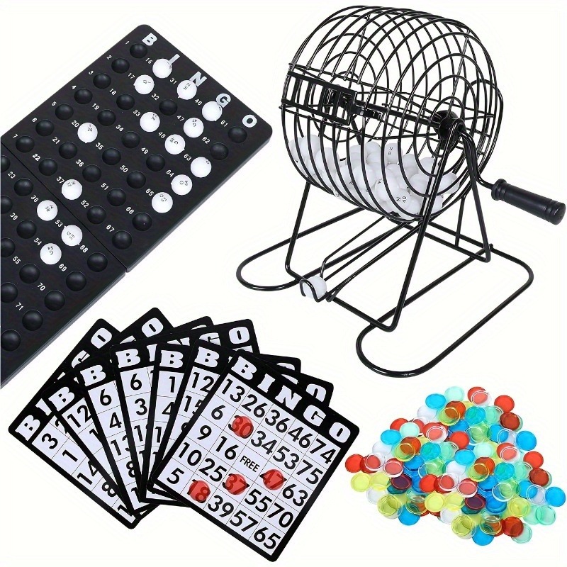 Steel Bingo Lottery Machine Ga – Party Games For Adults Large Group Bewertung und Preis