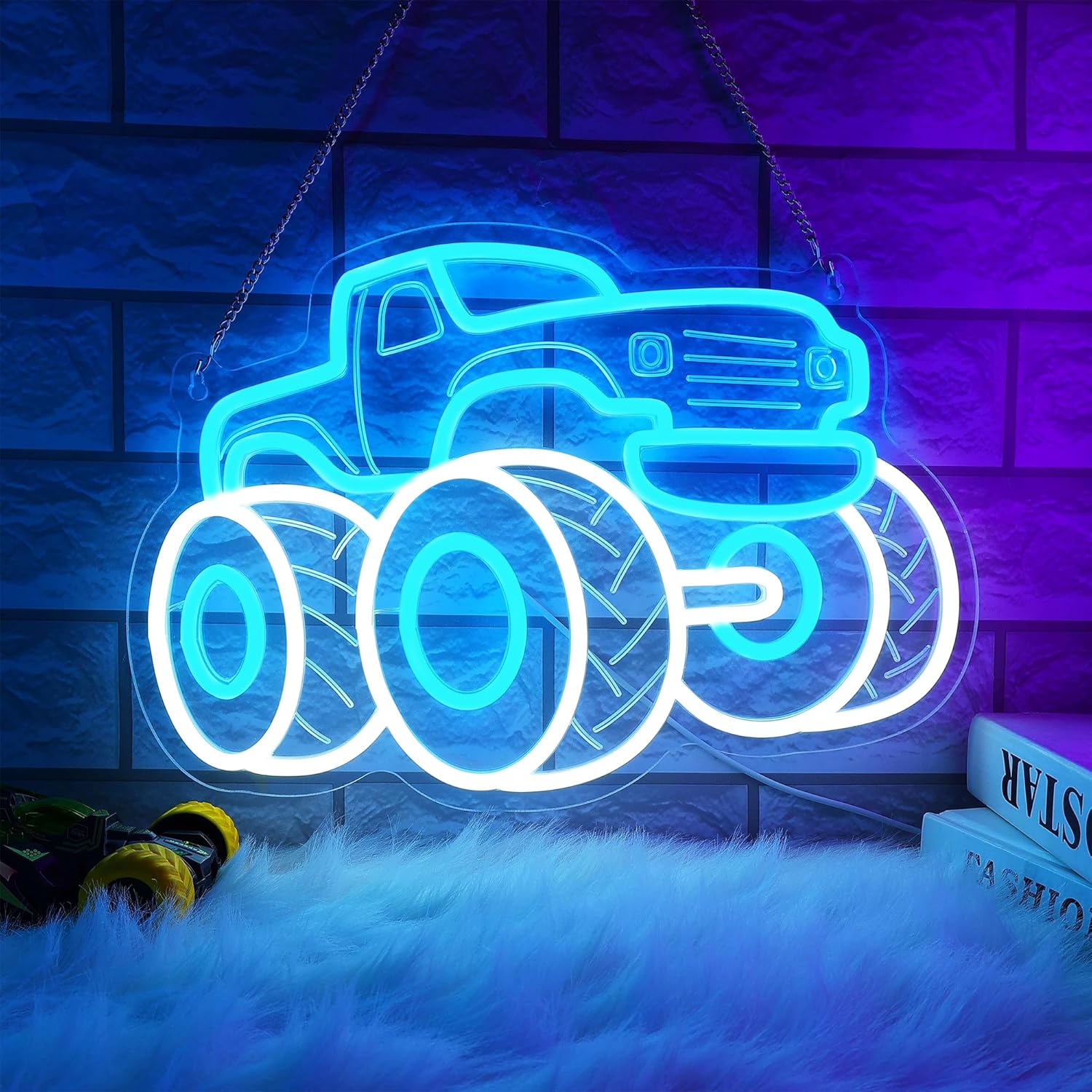 Truck Neon Sign USB Dimmable L – Party Games Shop Bewertung und Preis