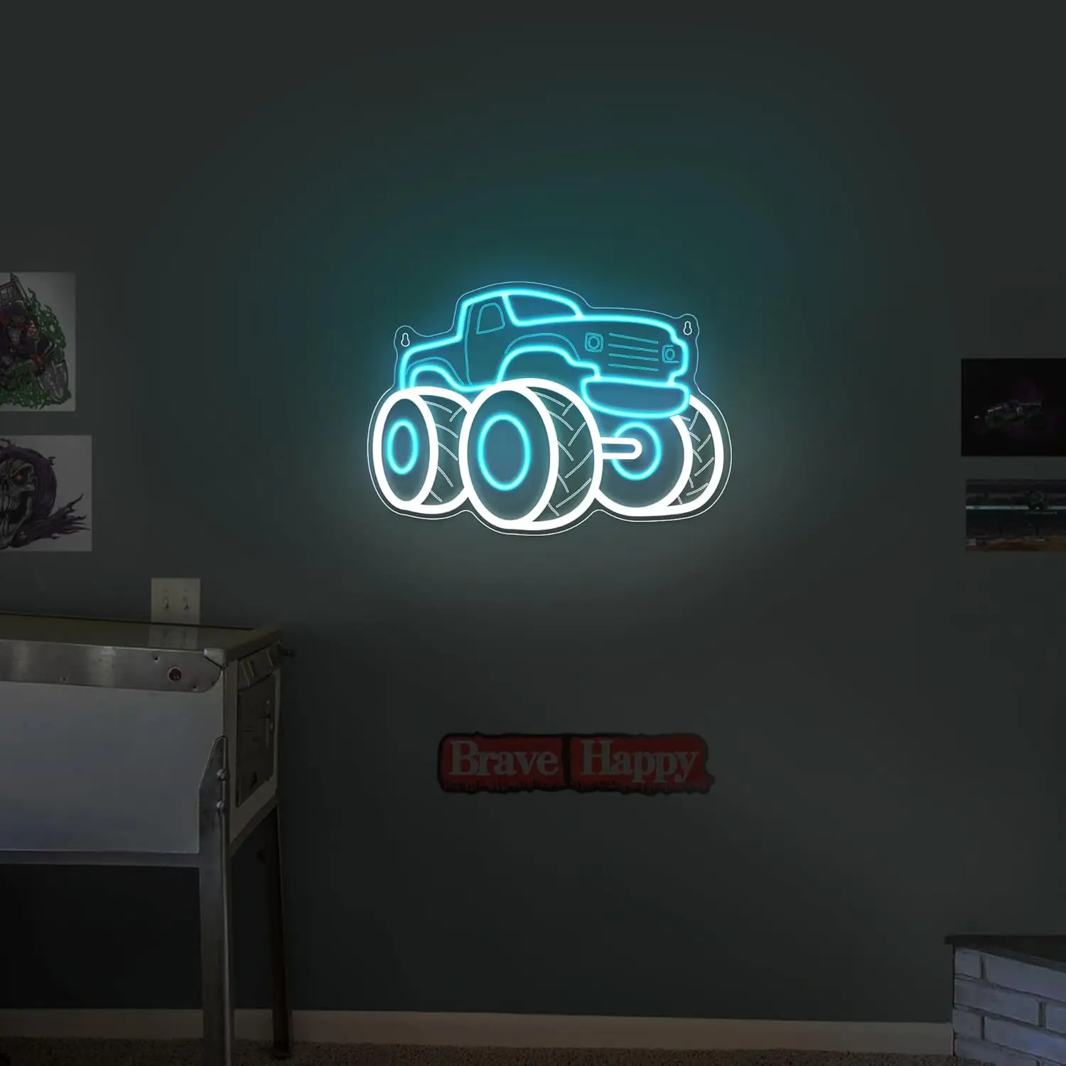 Truck Neon Sign USB Dimmable L – Party Games Shop Bewertung und Preis