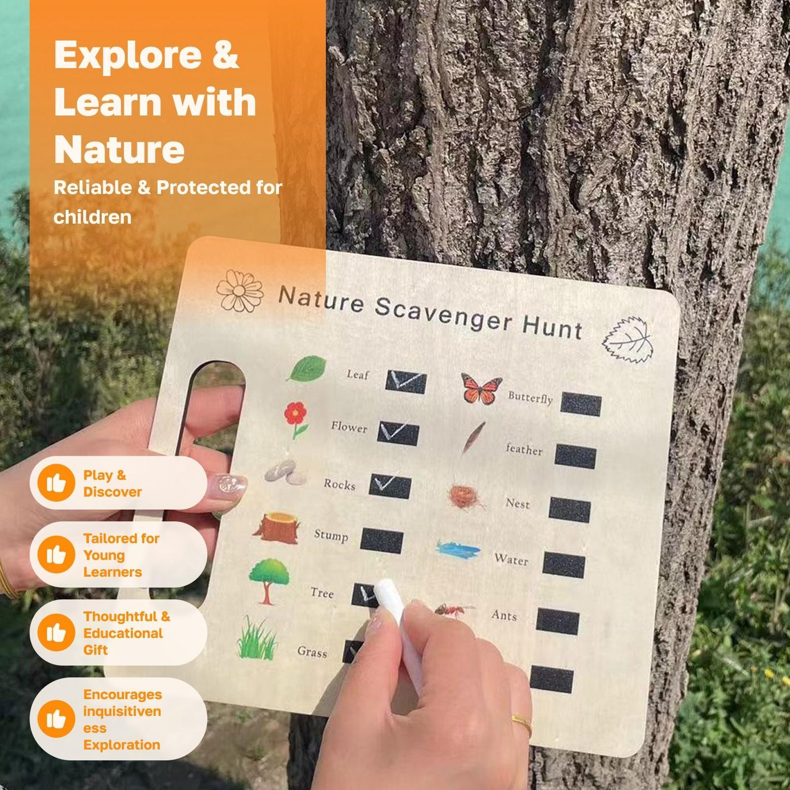 Nature Exploration Toys Find T – Scavenger Hunt Card Bewertung und Preis
