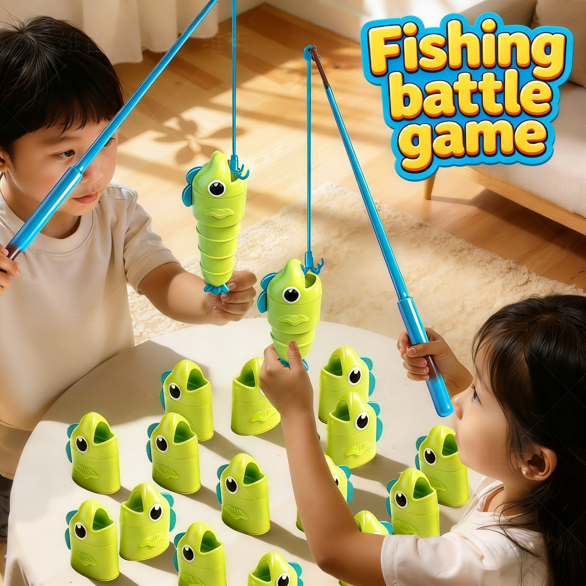 Funny Telescoping Fishing Toy  – Party Games Competition Bewertung und Preis