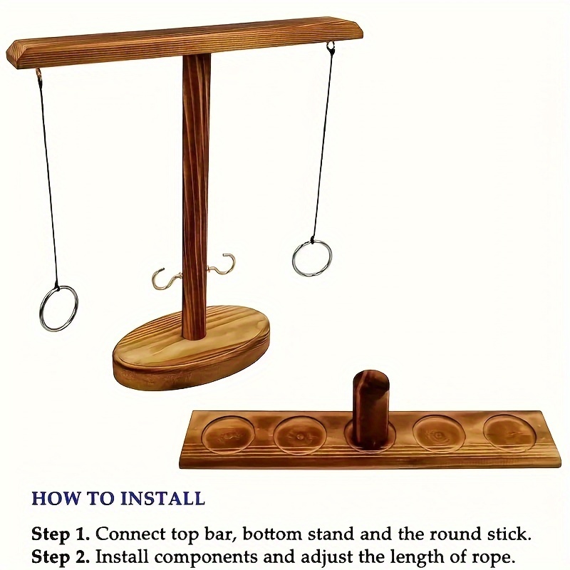 Ultimate Wooden Ring Throw Gam – Party Games Easy Bewertung und Preis