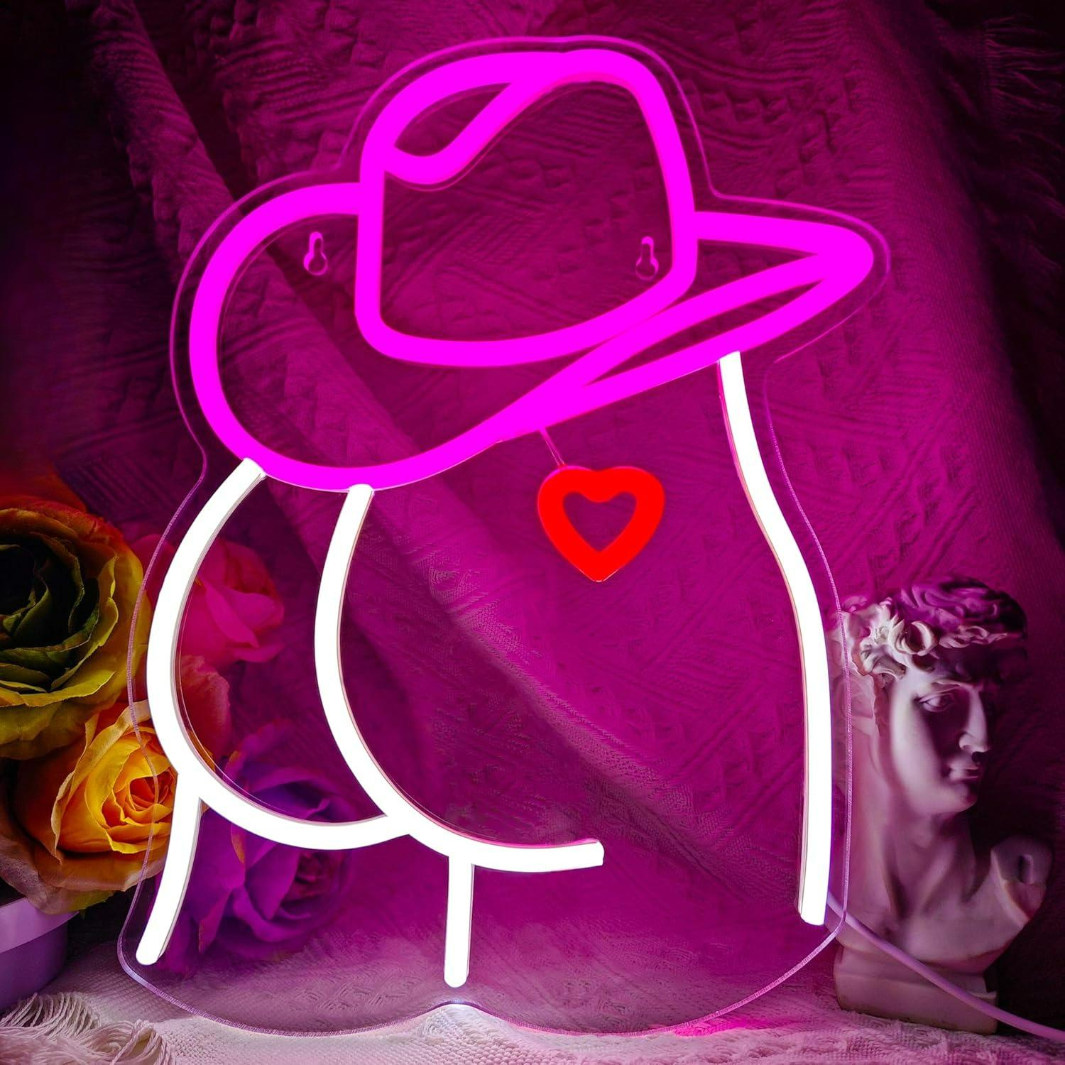 Cowgirl Neon Sign Dimmable LED – Party Games For Christmas Bewertung und Preis