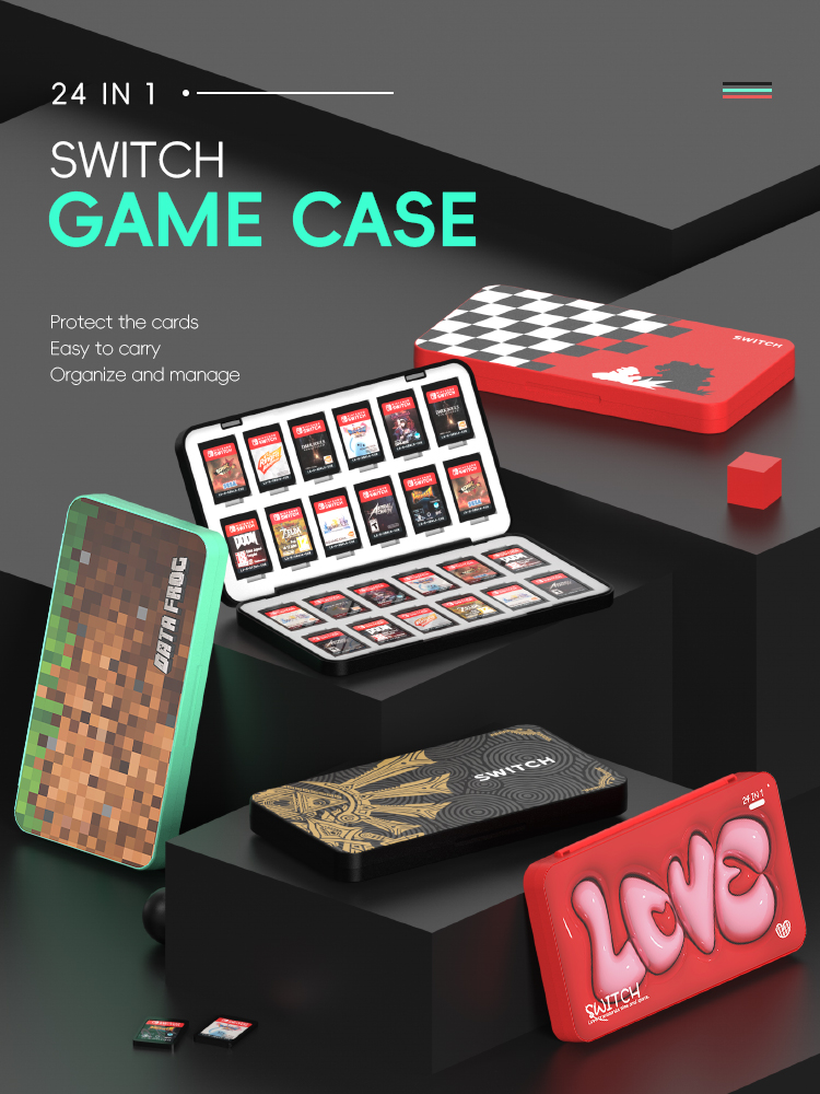 24 in 1 Game Card Case for Swi – Party Games Nintendo Bewertung und Preis