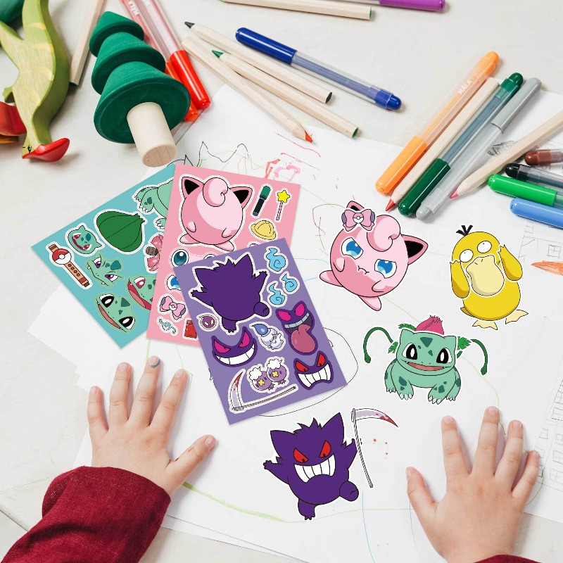 new 8/24Sheets Pokemon Puzzle  – Party Games Quiz Bewertung und Preis