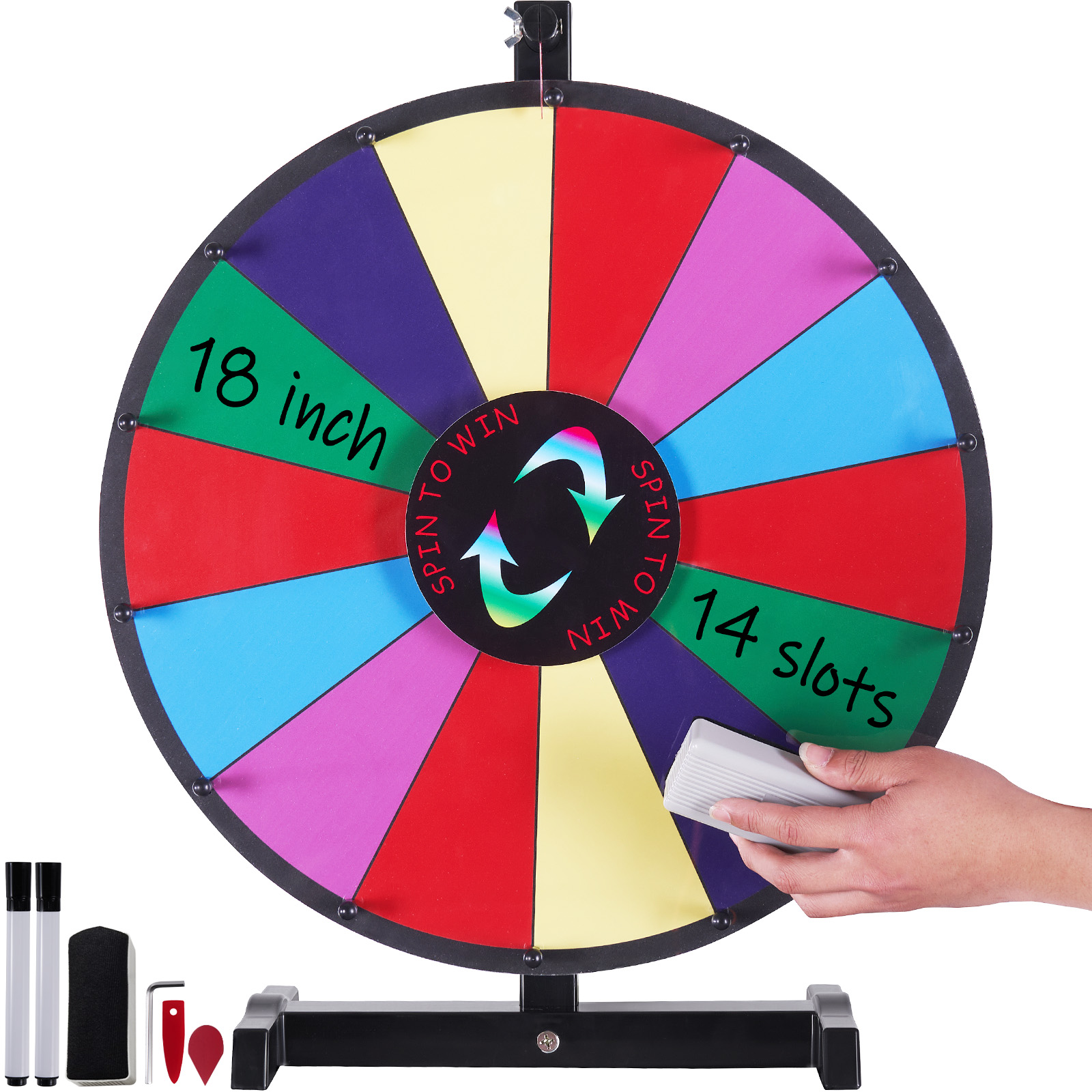 SucceBuy 18/24/36 inch Spinnin – Party Games Spin The Wheel Bewertung und Preis