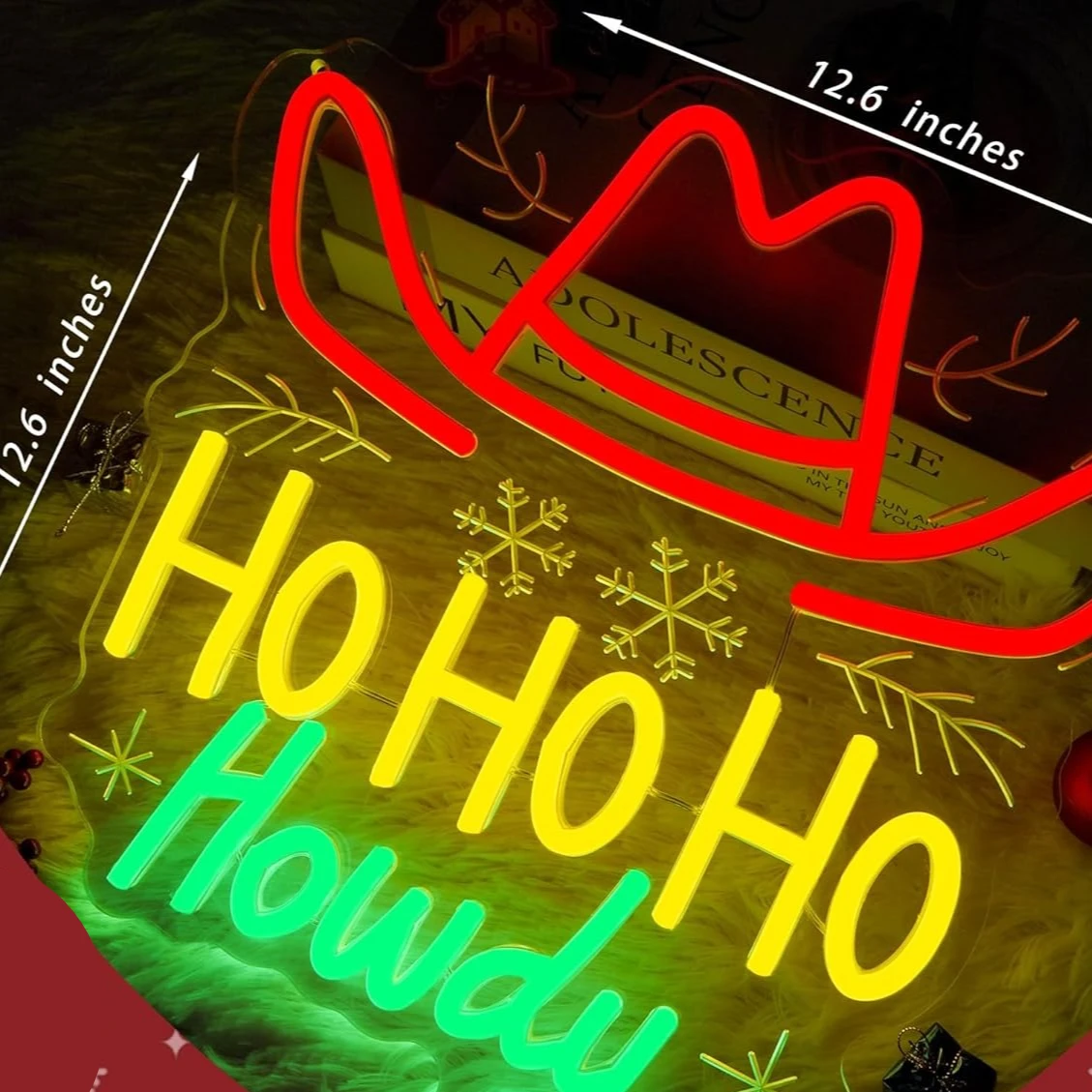 Christmas Neon Sign Ho Ho Ho H – Party Games Shop Bewertung und Preis