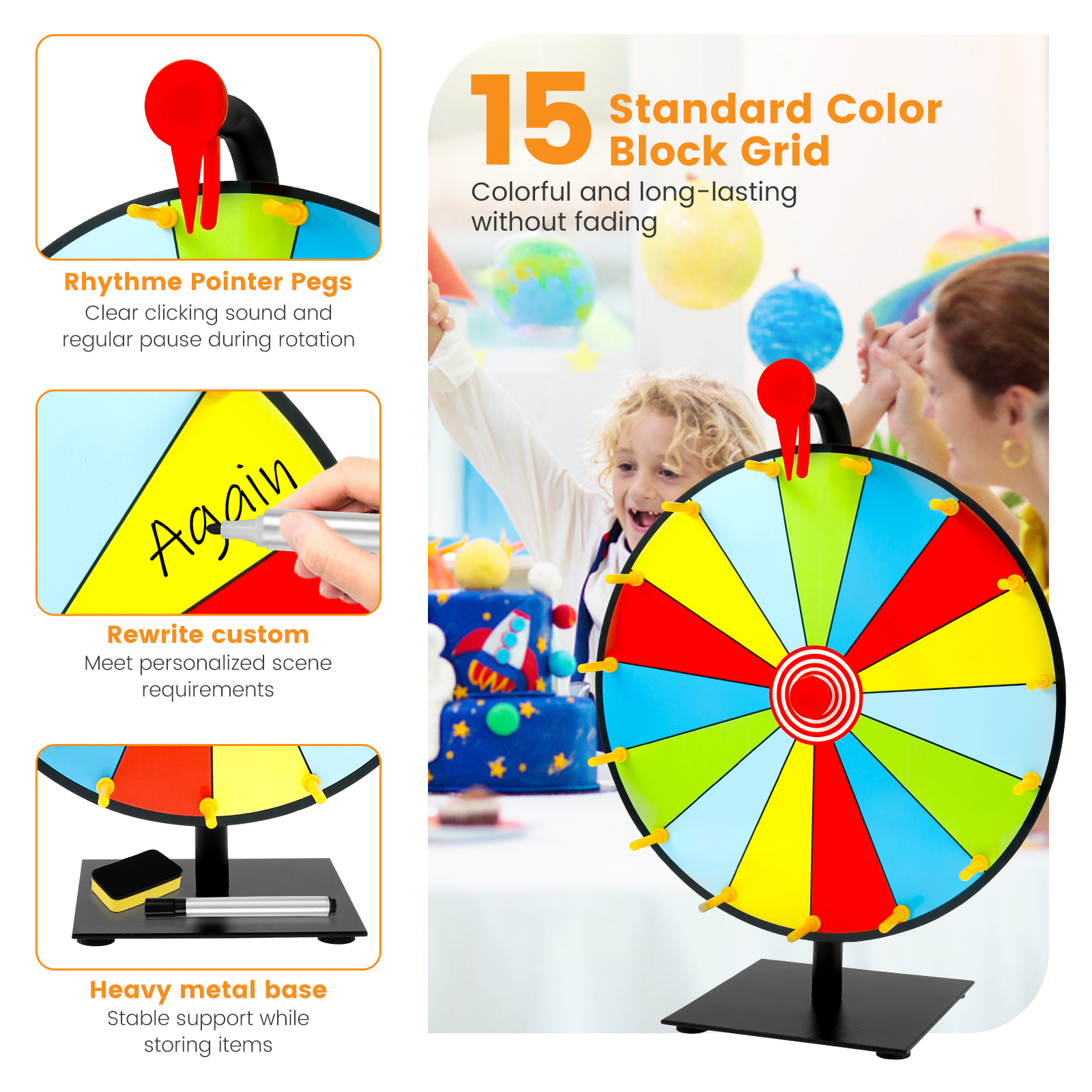 DIY Interactive Game Spin Whee – Party Games Spin The Wheel Bewertung und Preis