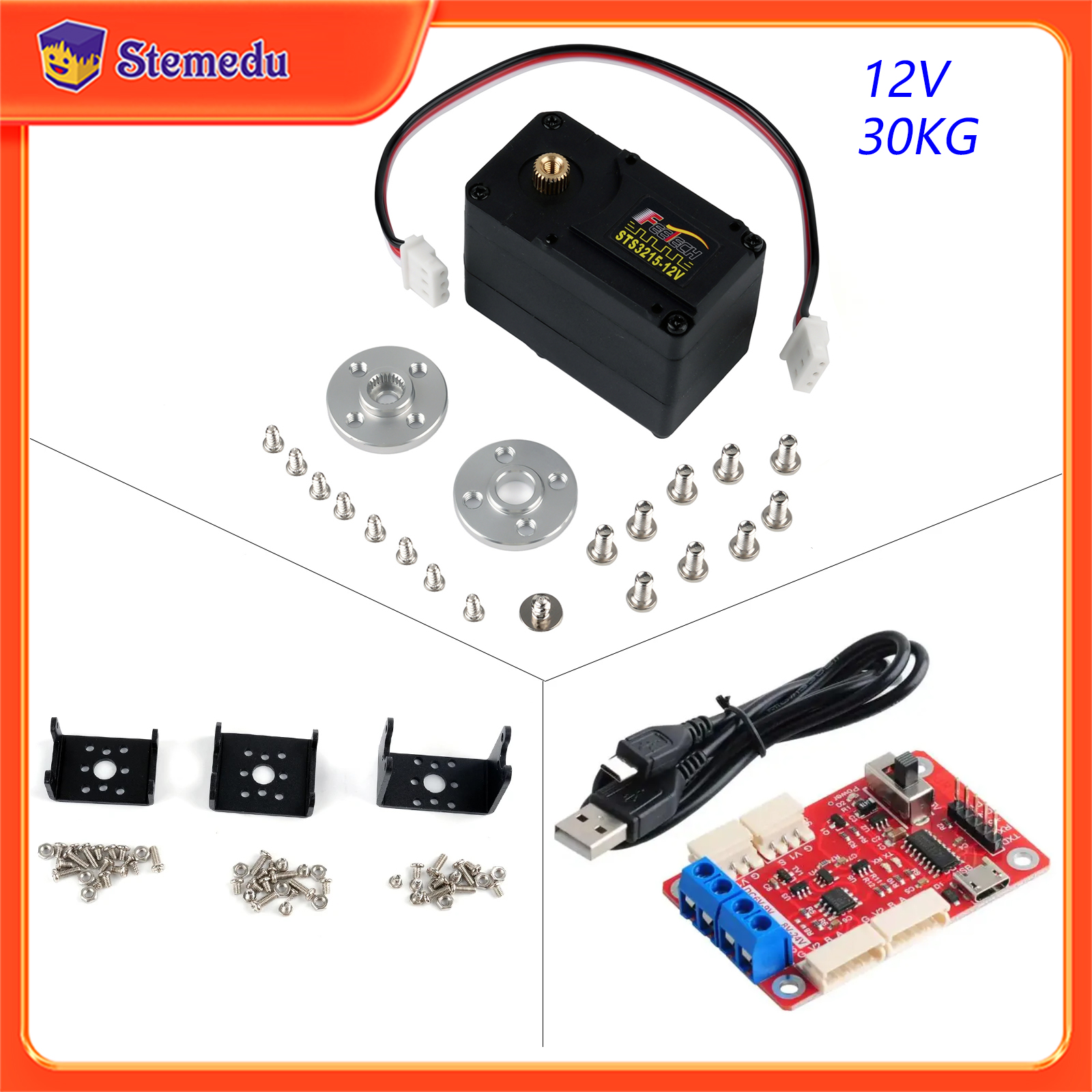 Feetech STS3215 12V 30KG High  – Party Games Bus Bewertung und Preis