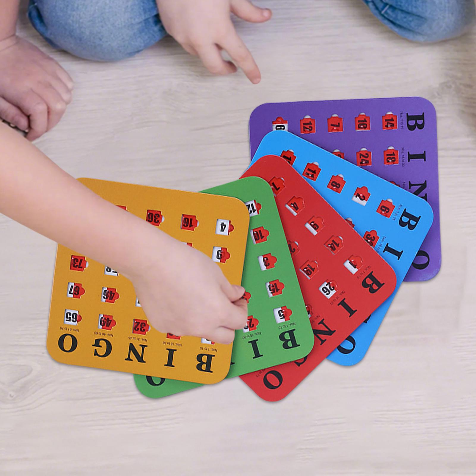 5 Pieces Bingo Game Cards Larg – Party Games For Adults Large Group Bewertung und Preis